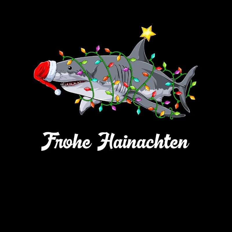 Joyeux Noël Requin Père Noël