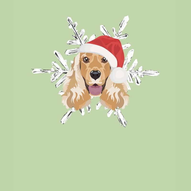 Deutsch Cocker Spaniel Joyeux Noël