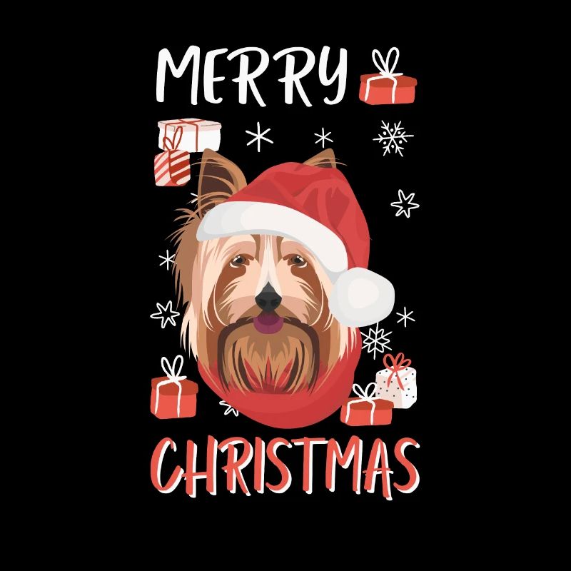 Yorkshire Terrier Joyeux Noël