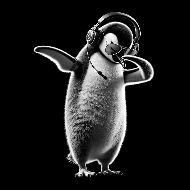 Funny Dabbing Penguin Dancing Animal Lover Dab