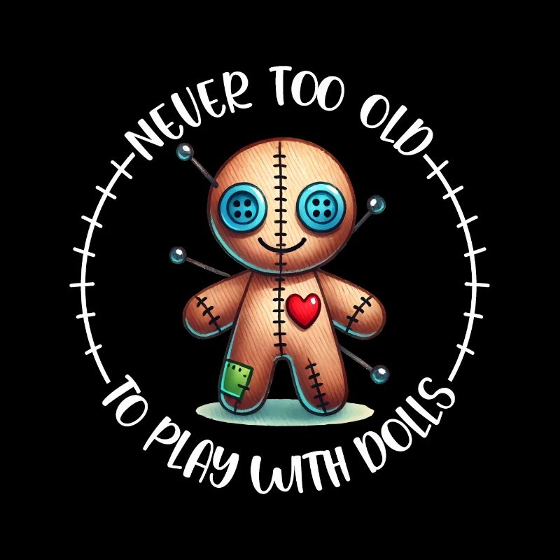 Never too old to play with dolls. Voodoo Doll