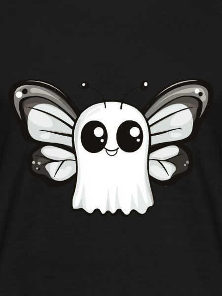 Butterfly Halloween Comic Ghost
