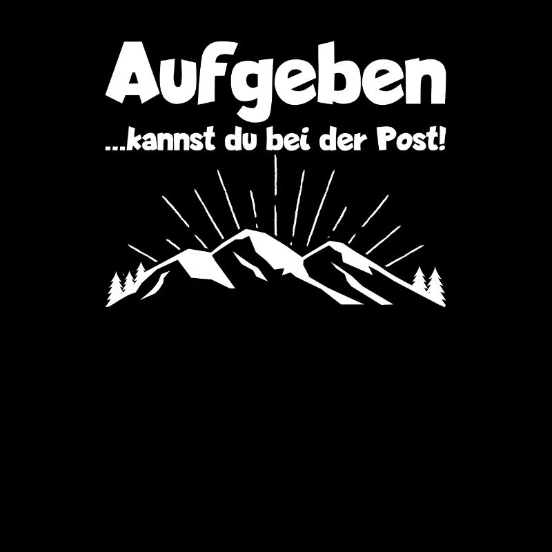 Aufgeben - Kannst Du Bei Der Post Wanderer