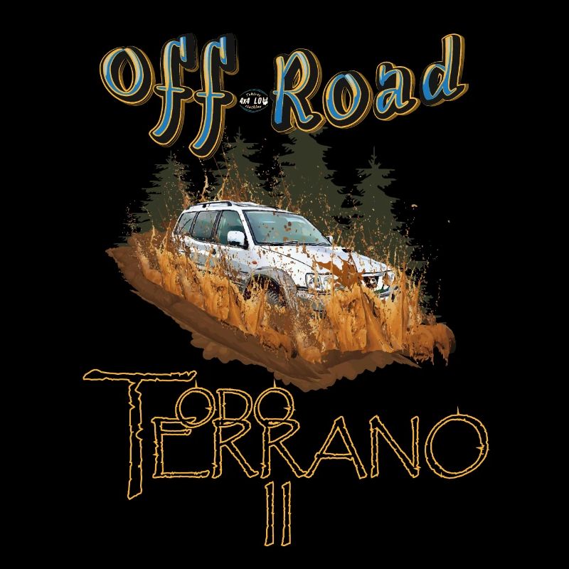 Terrano II Crossing Mud