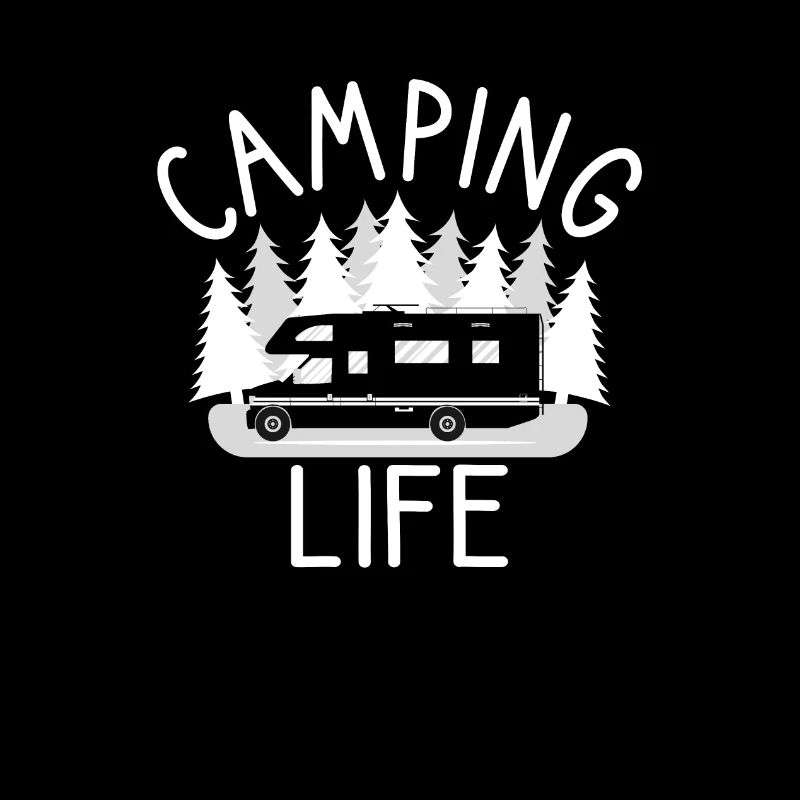Camping Van Funny Gift Life Camping Camper