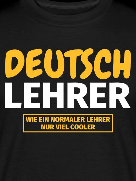 Deutschlehrer Geschenk