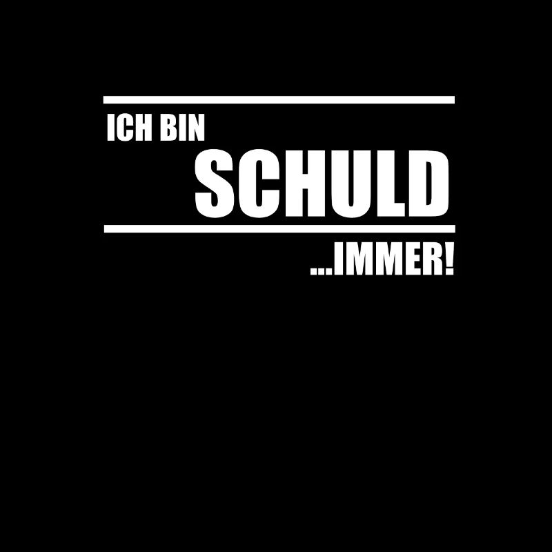 Ich bin Schuld lustige Geschenkidee