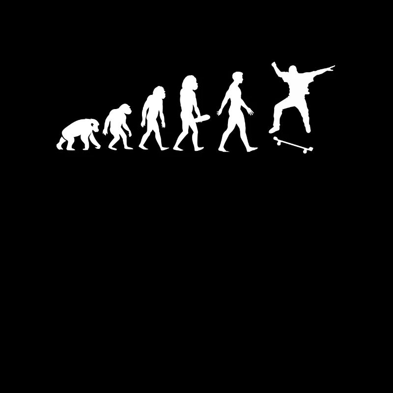 Skateboarder Evolution Skateboard
