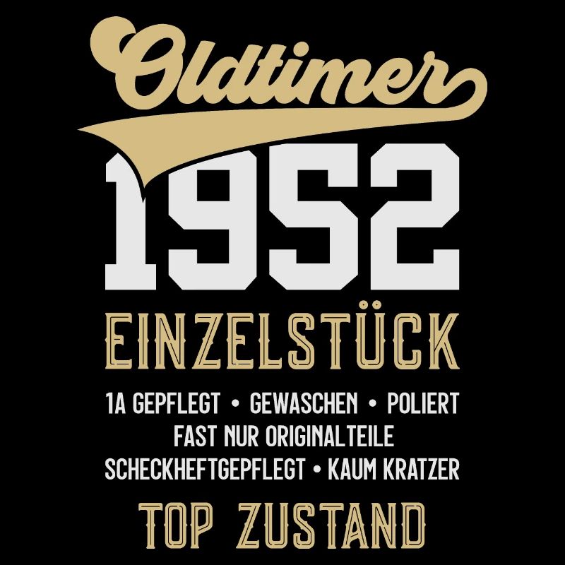 74. GEBURTSTAG OLDTIMER 1952