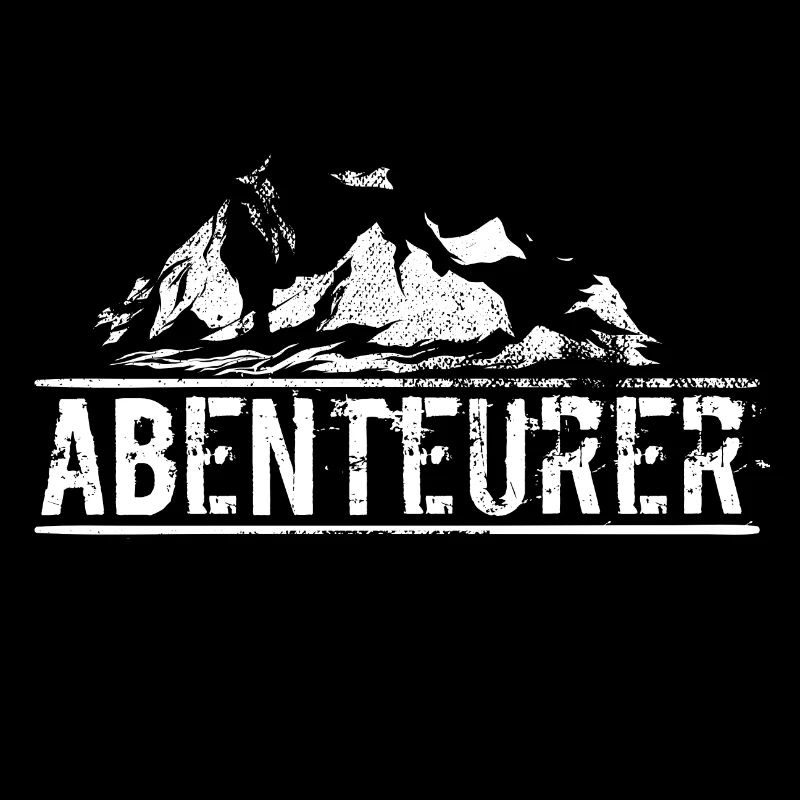 Adventurous design with mountains & adventure