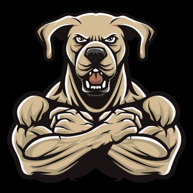 Labrador Chien Muscles Musculation