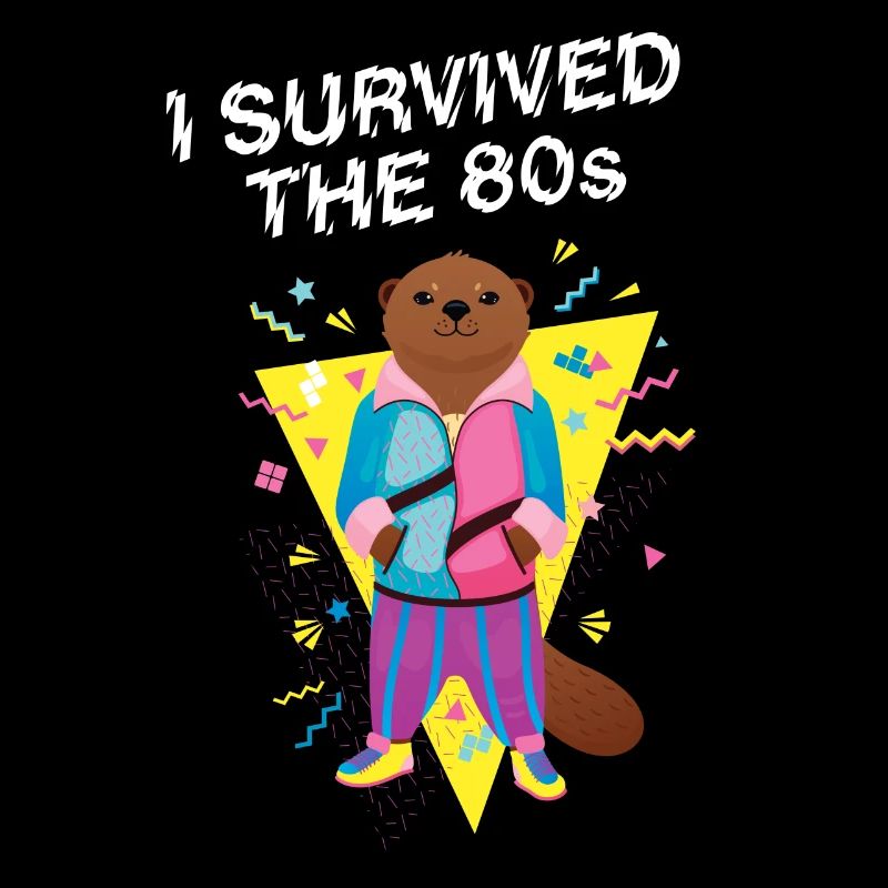 I Survived The 80's - Cool Otter