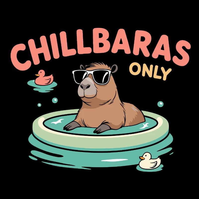Chillbara - Cool Capybara in the Pool