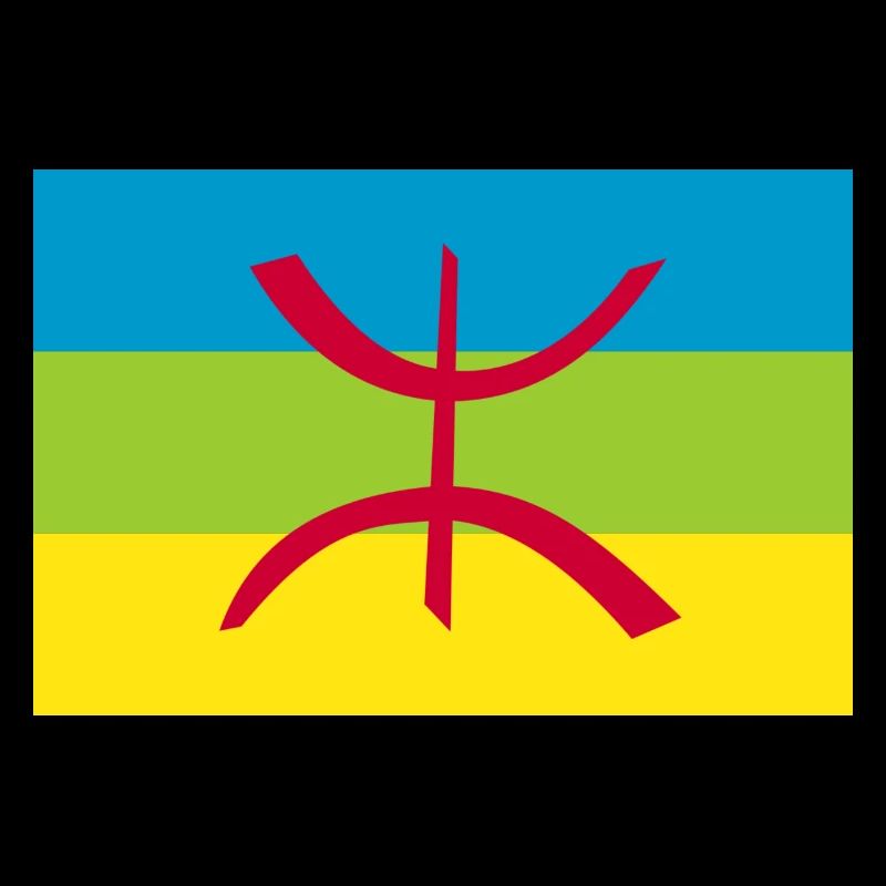 Amazigh Flagge