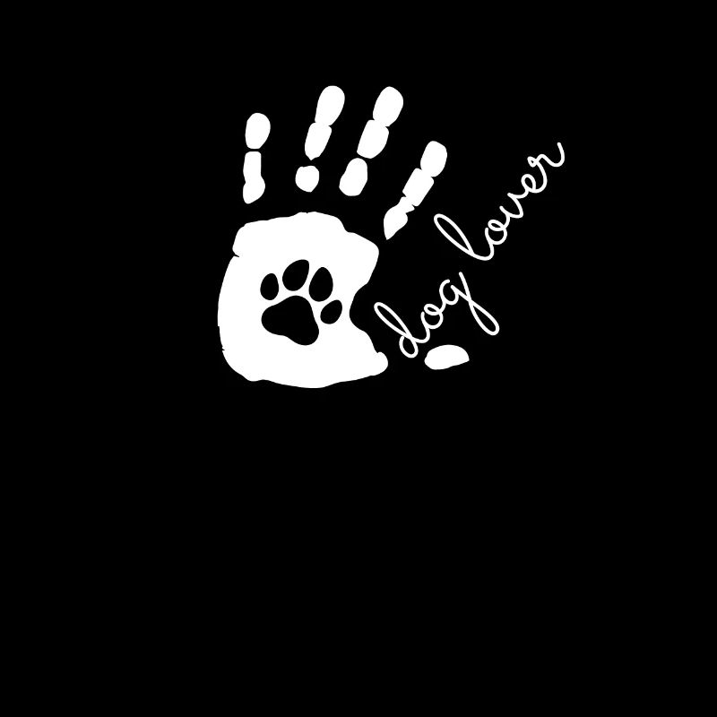main d'amant de chien