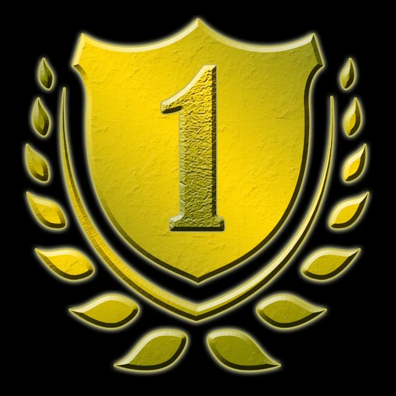 1 Jahr alt, 1. Geburtstag, 1. Platz, Sieger
