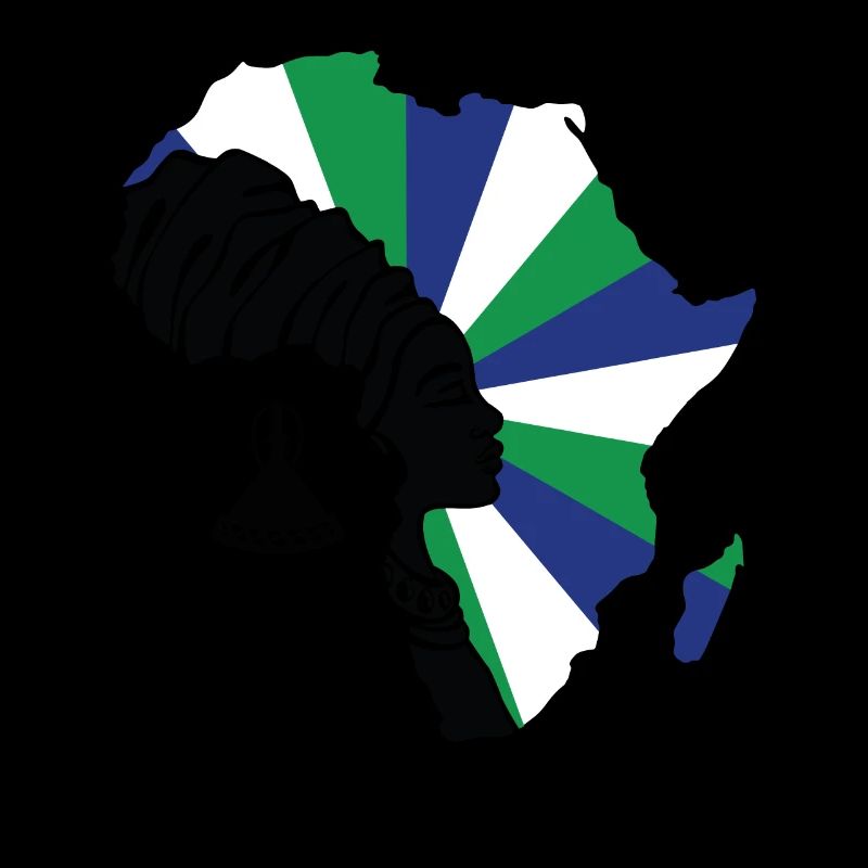 Lesotho Drapeau Drapeau Afrique du Sud Souvenir