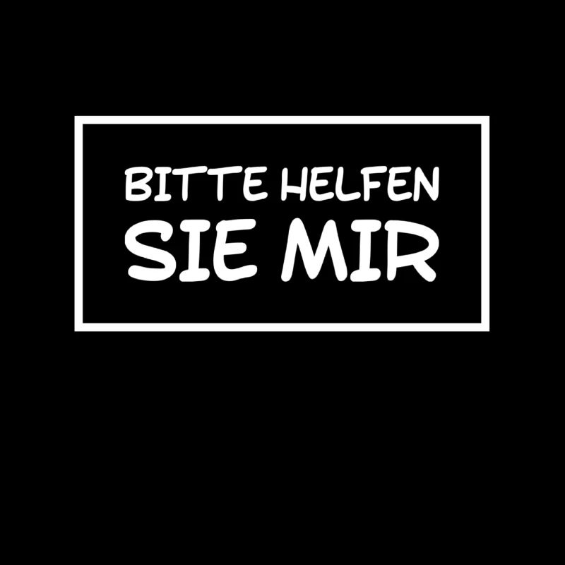 mit der Bitte um Hilfe