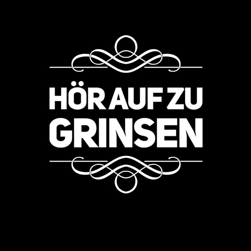 bitte nicht grinsen
