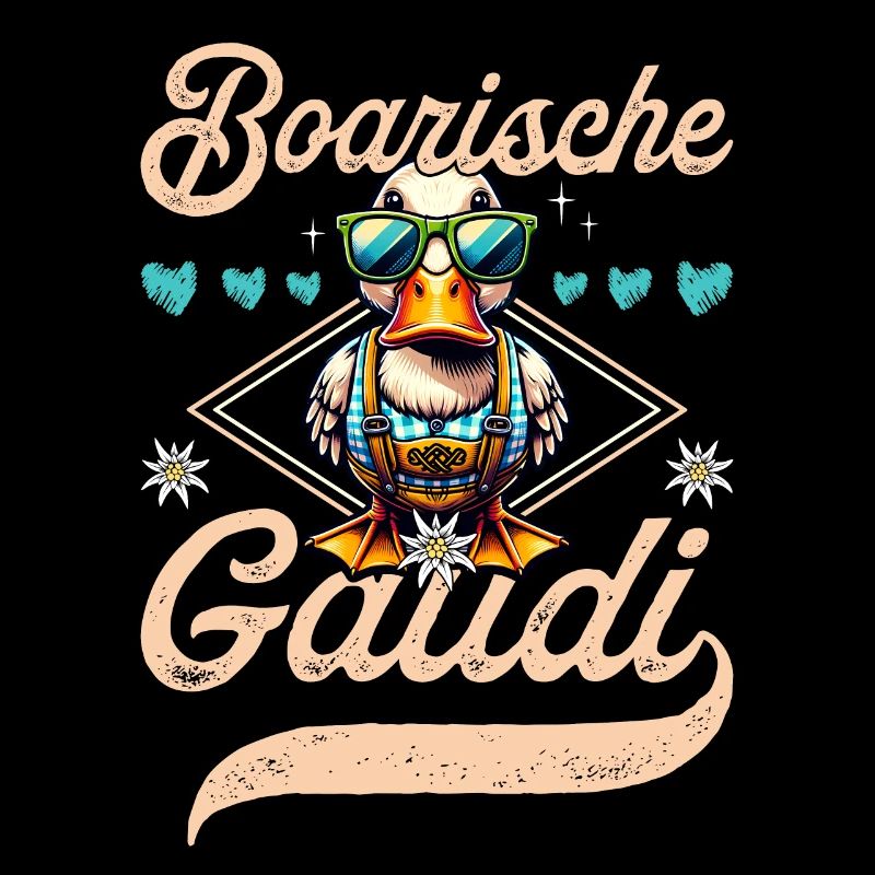 Boarische Gaudí Dirndl Replacement & Duck Trachtenshirt