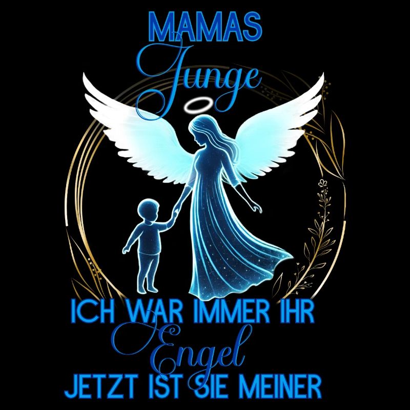 Mamas Junge, Gedenken Engel Erinnerung Geschenk
