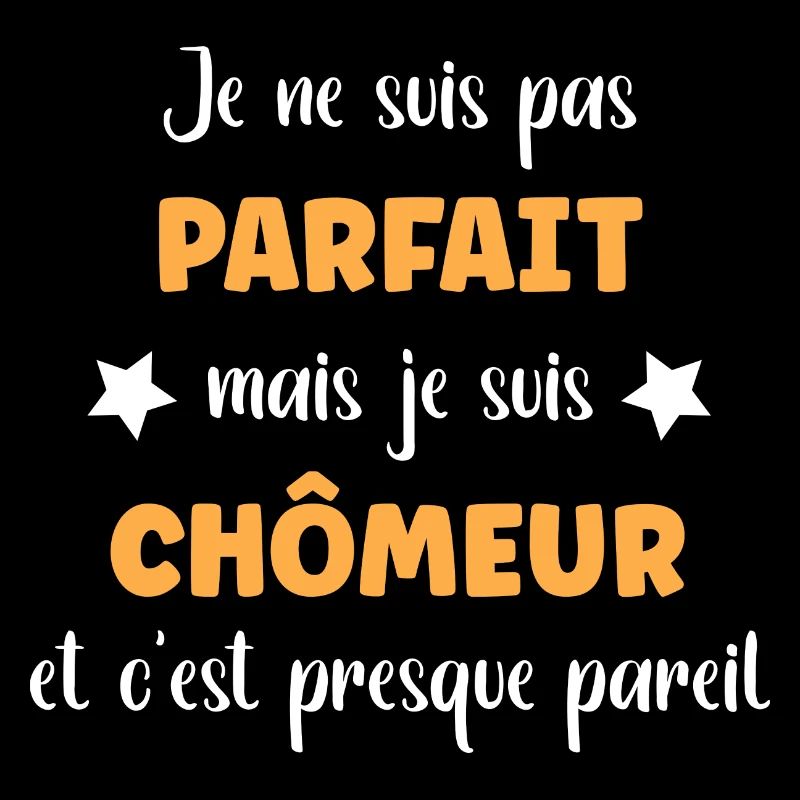 Je ne suis pas parfait mais chomeur