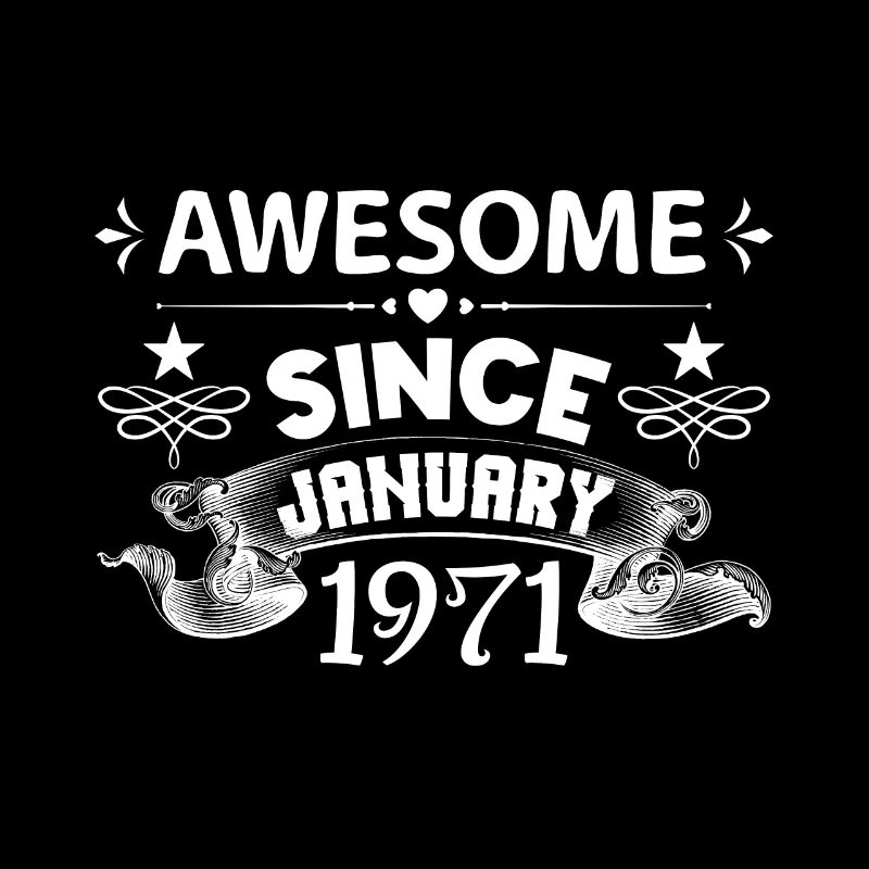 January 1971 | Awesome since January 1971