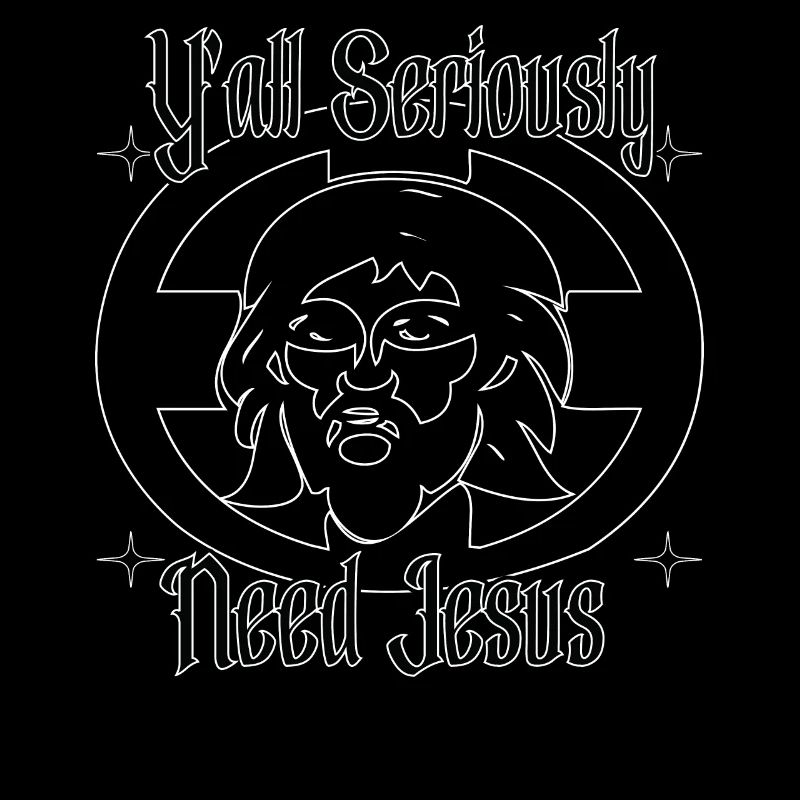 You seriously need Jesus' holy icon of
