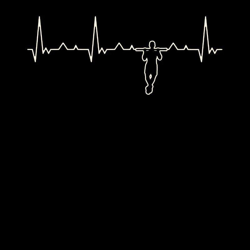 Cross Training Pull Up. Heart. Love. EKG. Pulse.