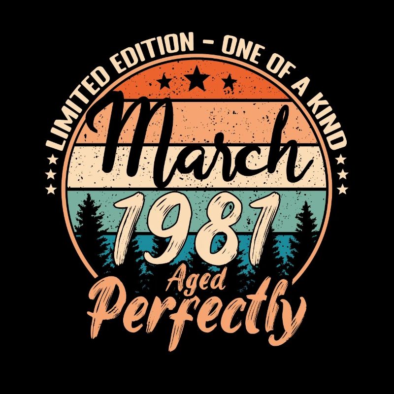 March 1981 anniversary 1981 legends March