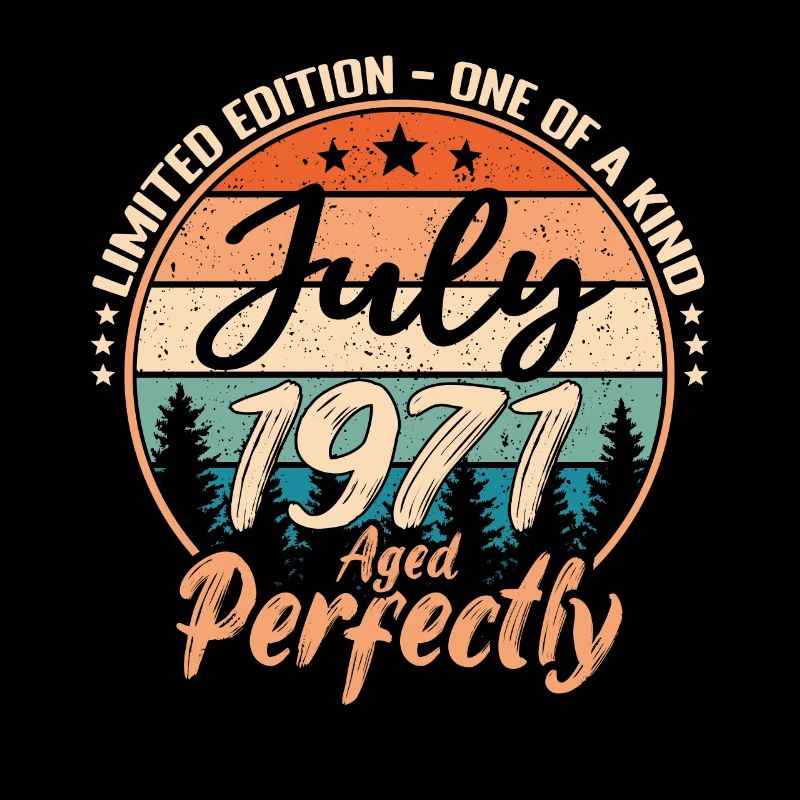 Juli 1971 Jubiläum 1971 Legenden Juli