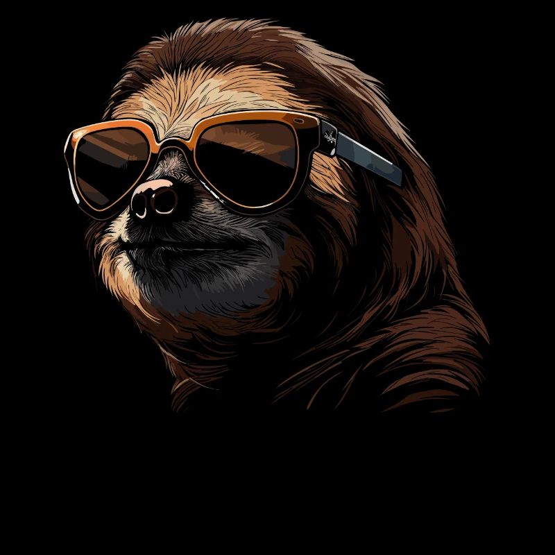 Kühle Sonnenbrille