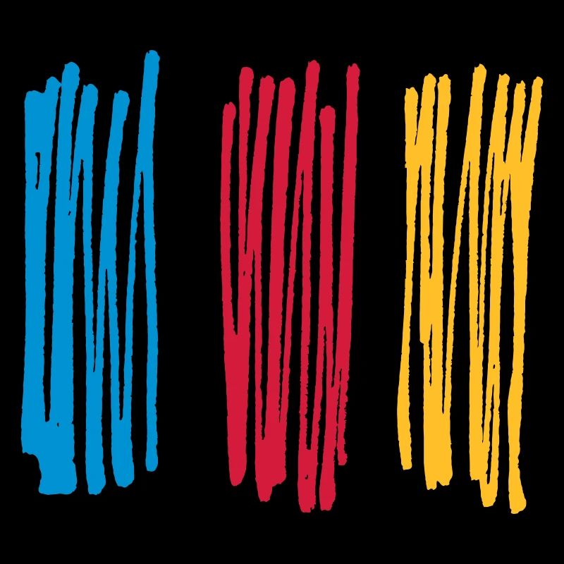 3 bandes - Drapeau / Tricolore VECTOR