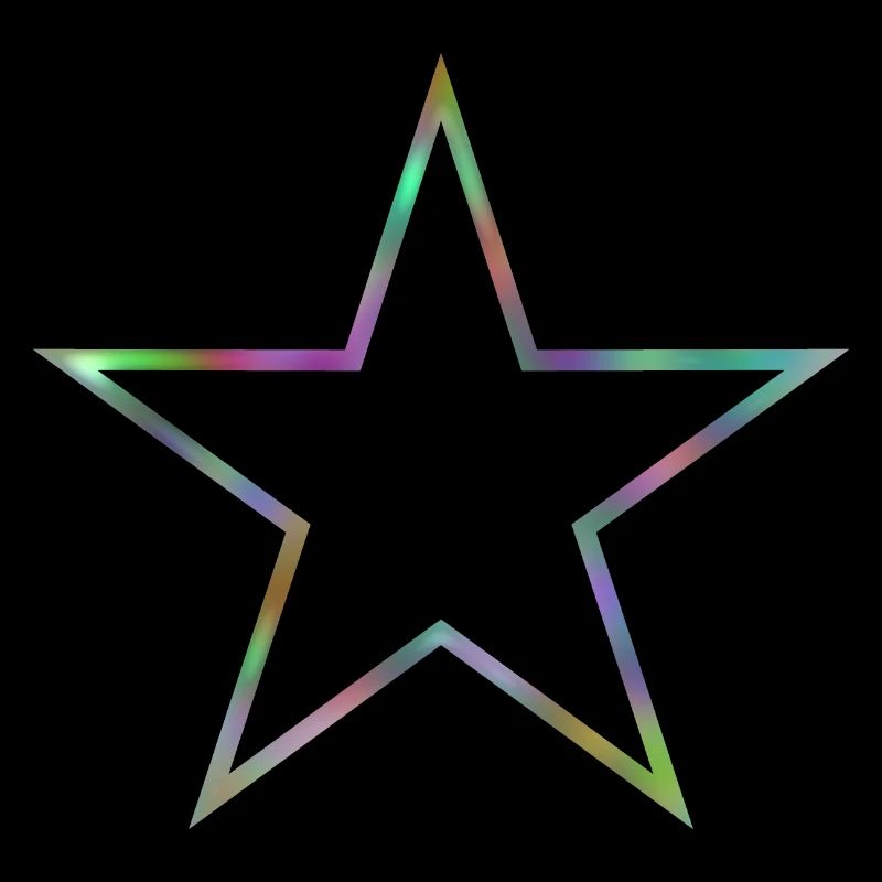 Stern Regenbogen Farben
