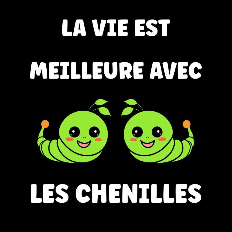 Chenilles insecte Amour petite chenille