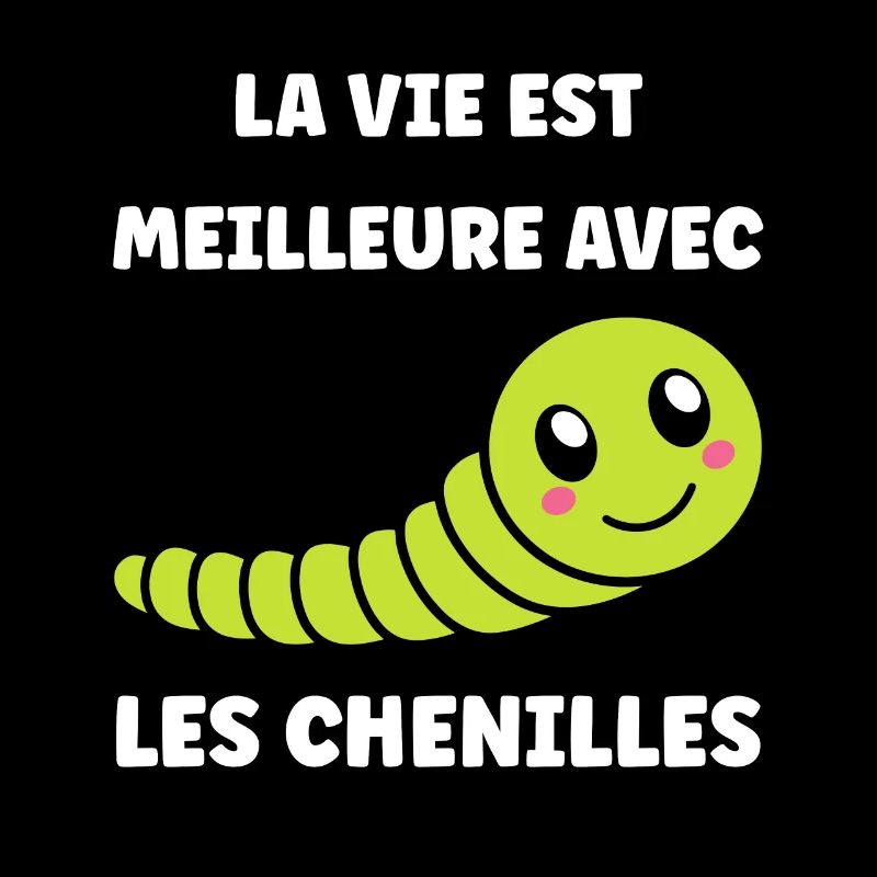 Chenilles insecte Amour petite chenille