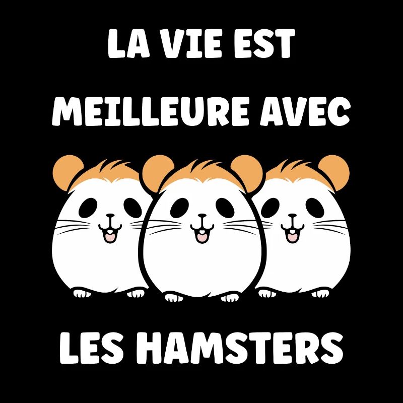 Mignon Humour petit hamster