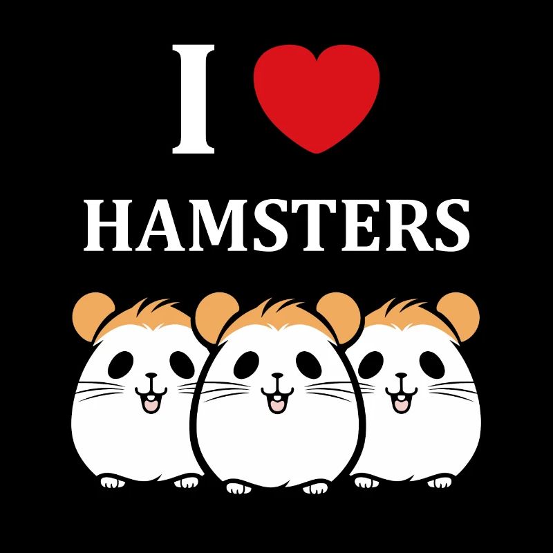 Mignon Humour petit hamster