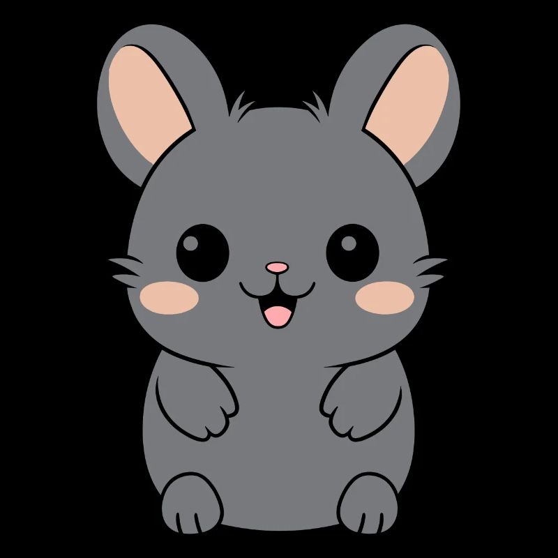 Petit chinchilla mignon