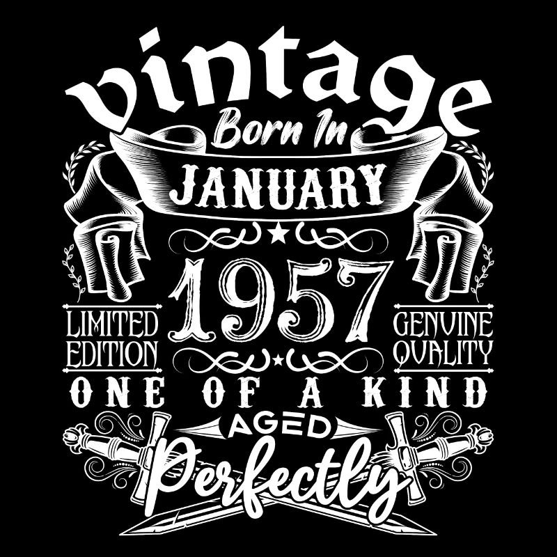 Januar 1957 Geburtstag Januar 1957 Januar