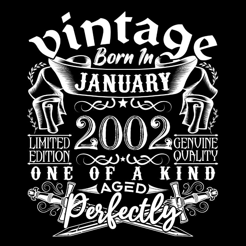 Janvier 2002 anniversaire Janvier 2002 January