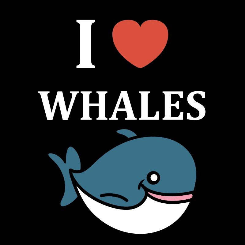 Baleines bleu Amour baleine
