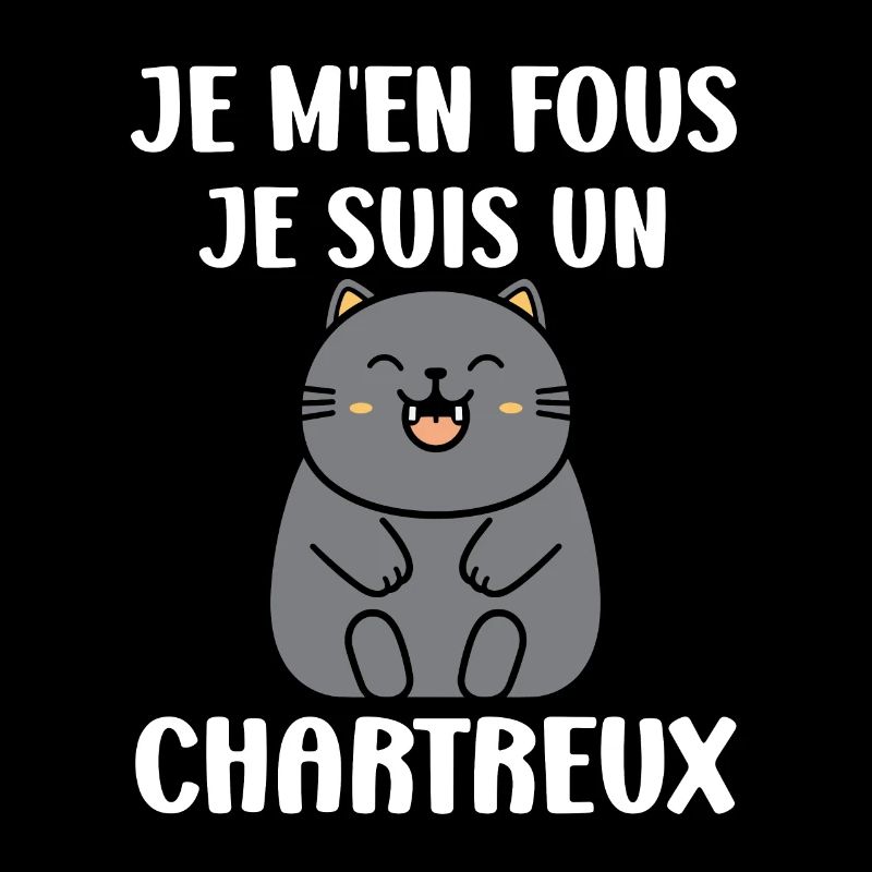 Humour chat chartreux