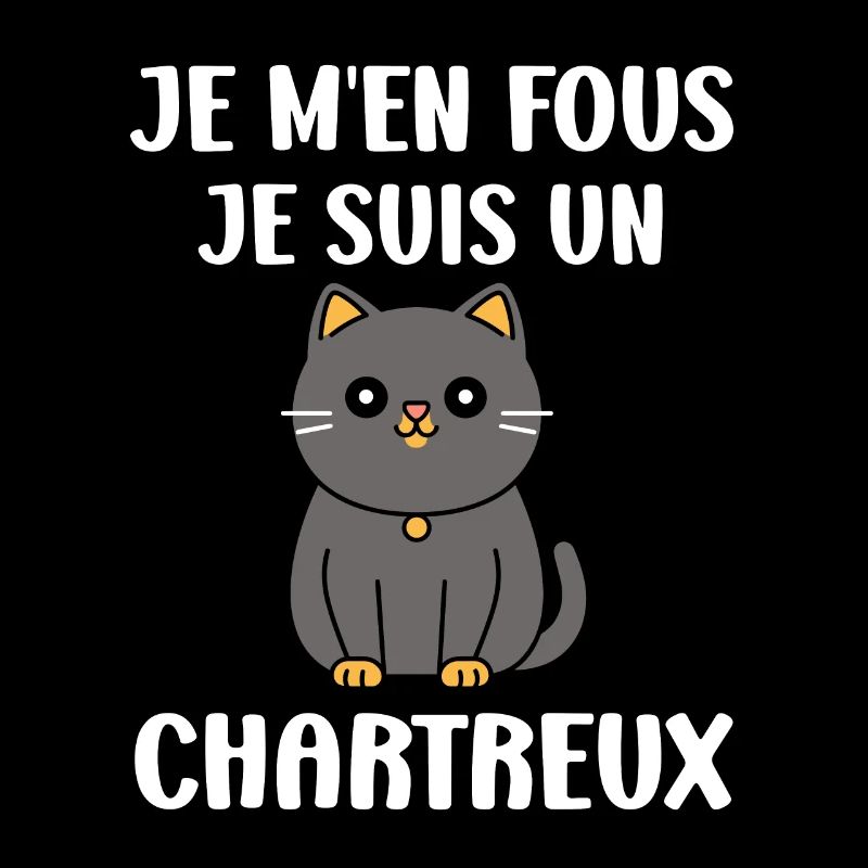 Humour chat chartreux