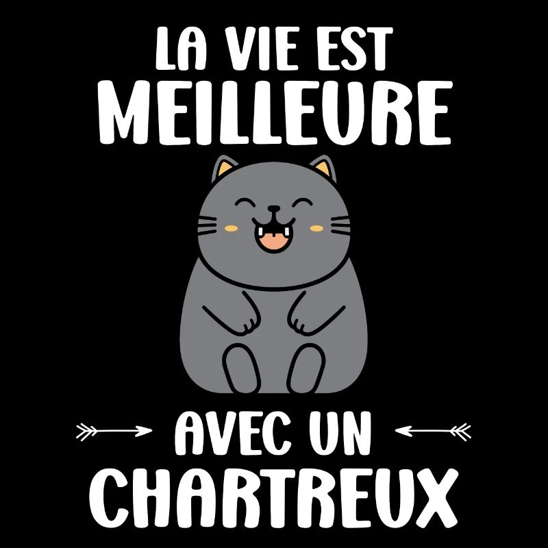 Humour chat chartreux
