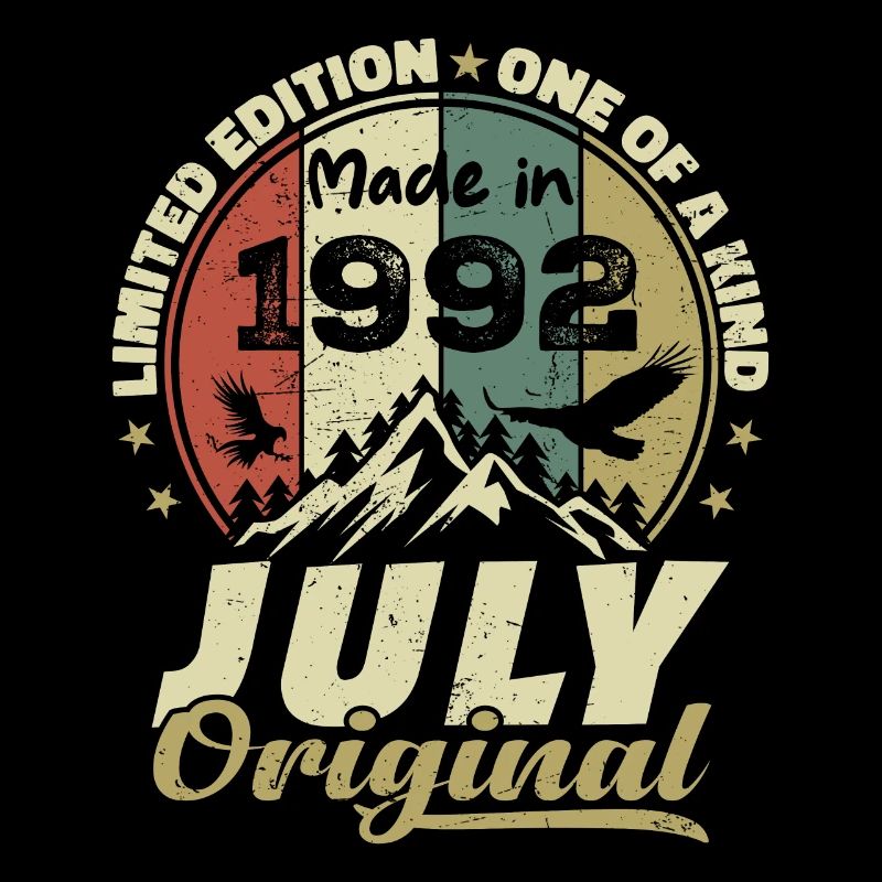 Juli 1992 Geburtstagsgeschenk 1992 Juli 1992