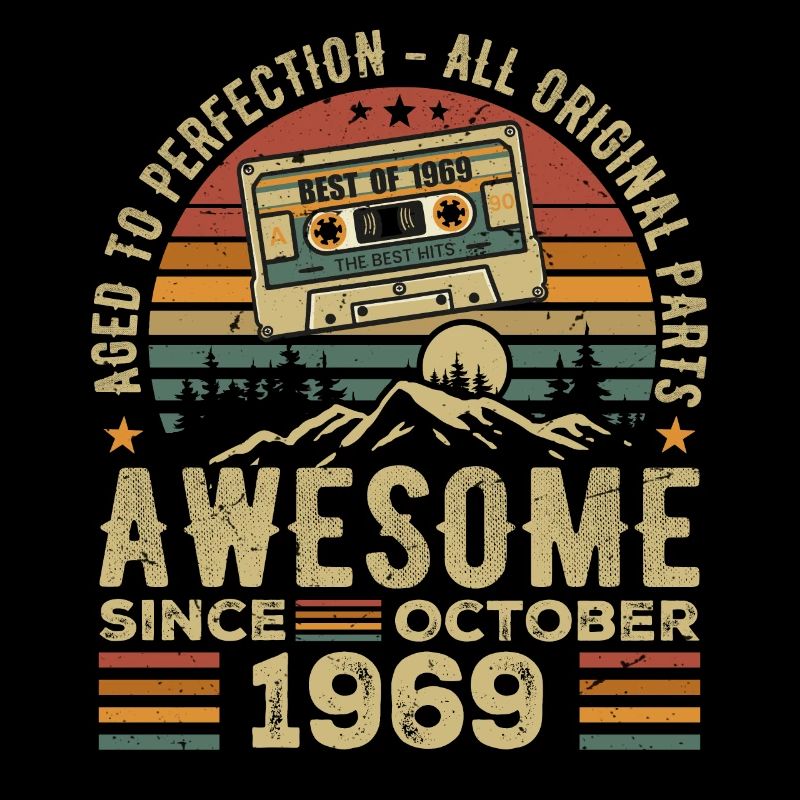 October 1969 Birthday Gift October 1969