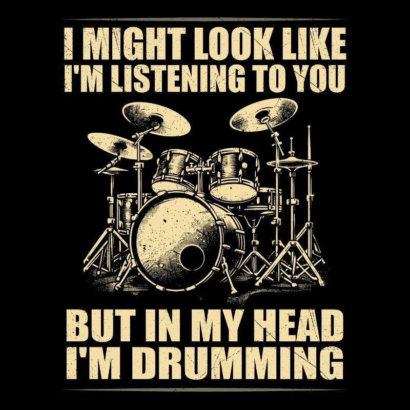 Batteur Drummer Drums Drumsticks Drumming