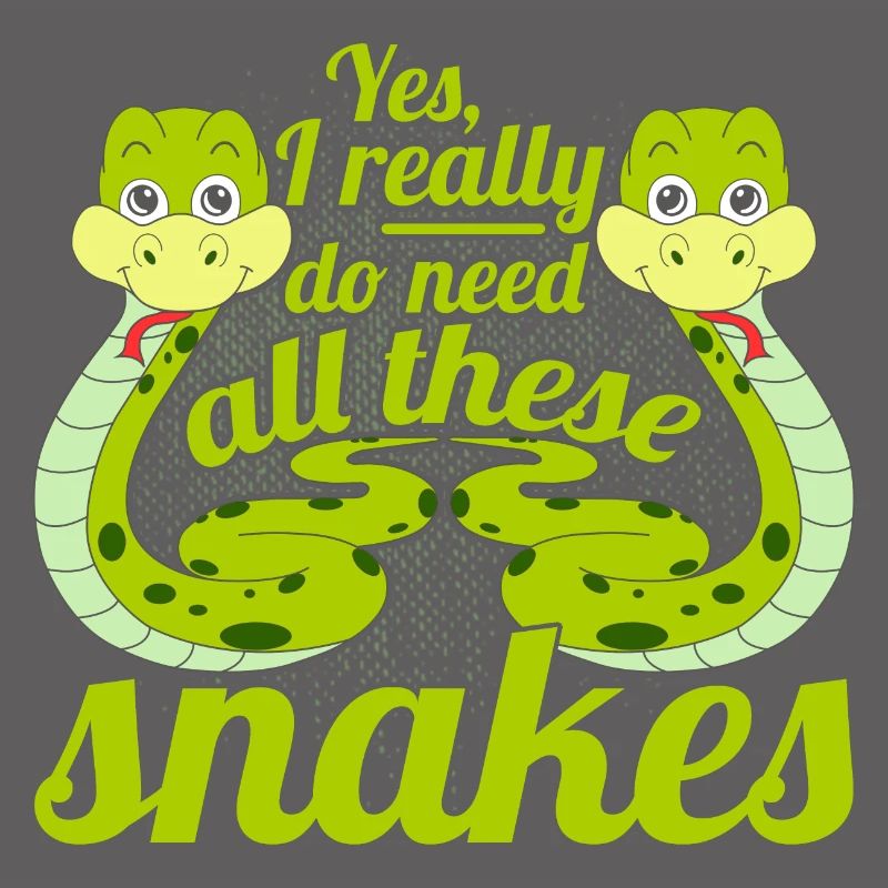 I Really Do Need All These Snakes Python serpent