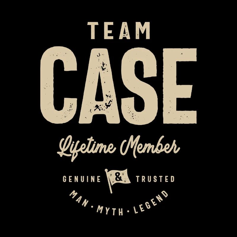 Team Case Lifetime Member - Name Case
